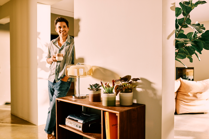 colour gradient round 14cm verde bambú